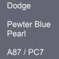 Preview: Dodge, Pewter Blue Pearl, A87 / PC7.